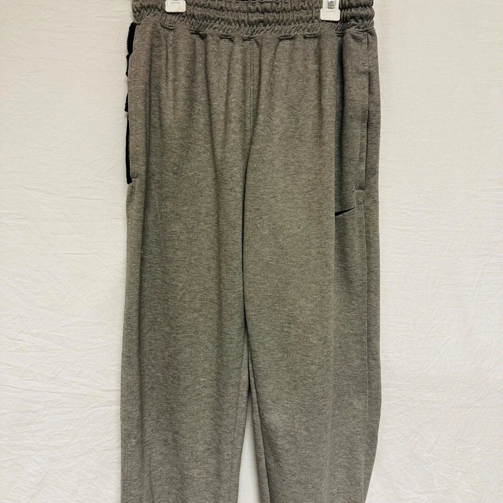 Nike Dri-Fit Jogger Pants Women Gray Size Medium Active Athletic Gym Hiking Yoga
